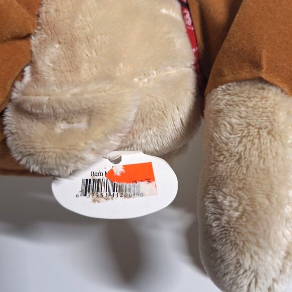 Wishpets Amigo Cowboy Teddy Bear Plush 2003 Fringed Hat & Vest W/Tags Vintage - Picture 6 of 7